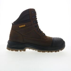 Dewalt Mens Westport Steel Toe Side Zip Brown Boots (NWT)
